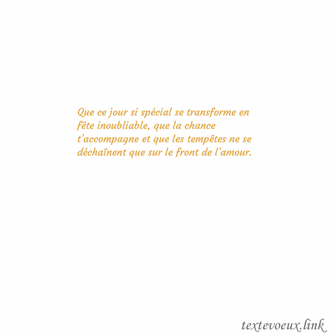 E-Carte avec coeur doré animé