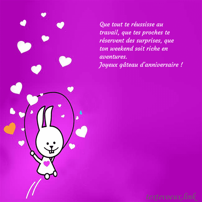 Carte de voeux avec un drôle de lapin