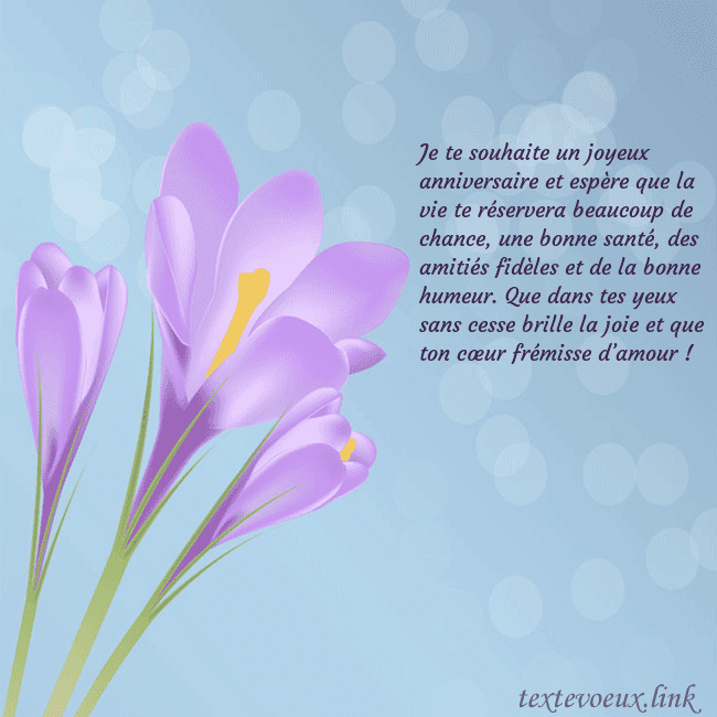 Cartes de vœux avec crocus