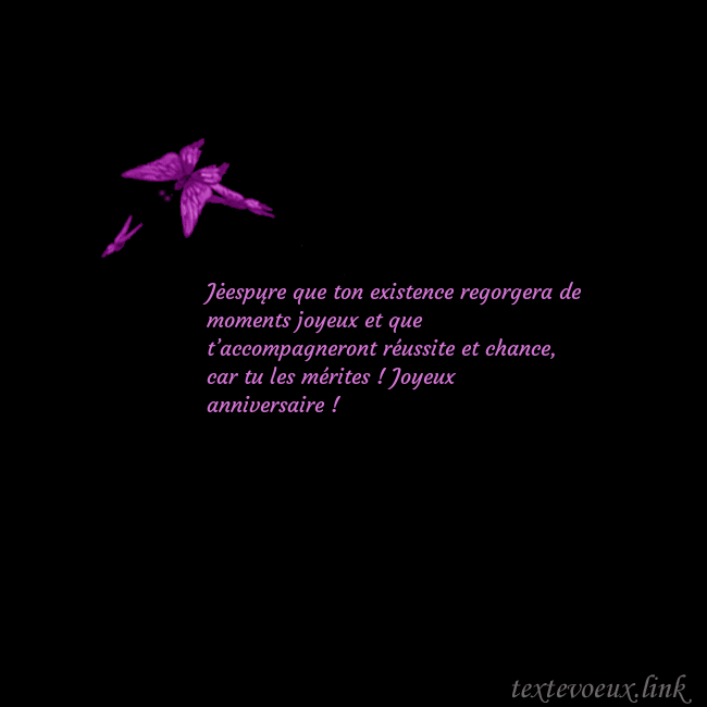 Carte de voeux avec des papillons