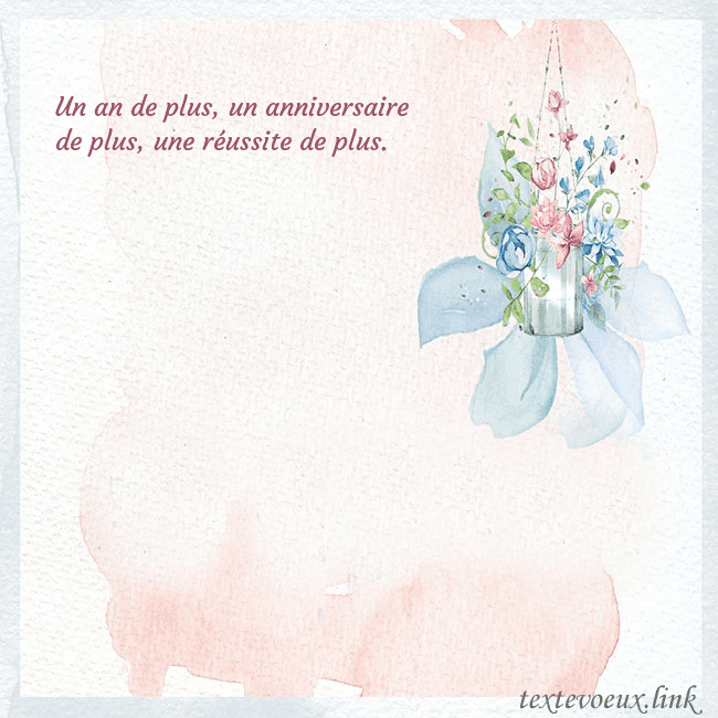 Carte de voeux avec des fleurs à l'aquarelle