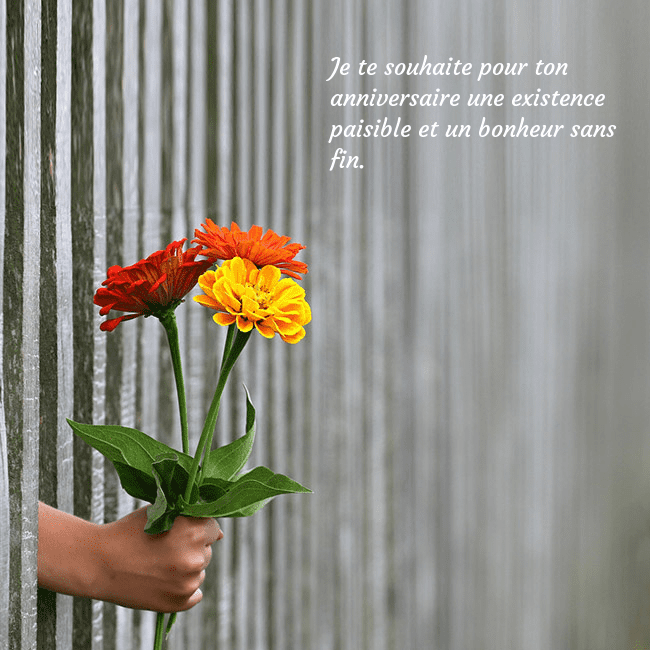 Carte électronique avec un bouquet de fleurs