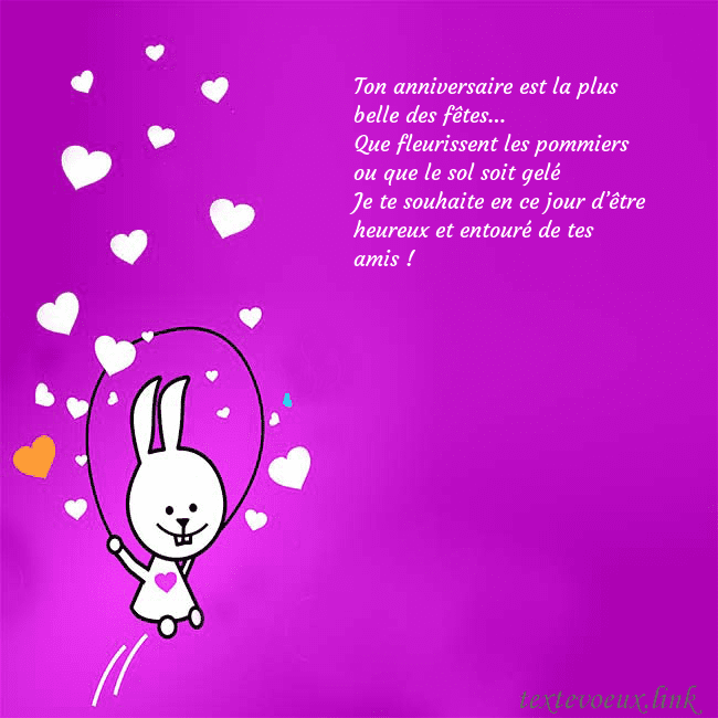 Carte de voeux avec un drôle de lapin